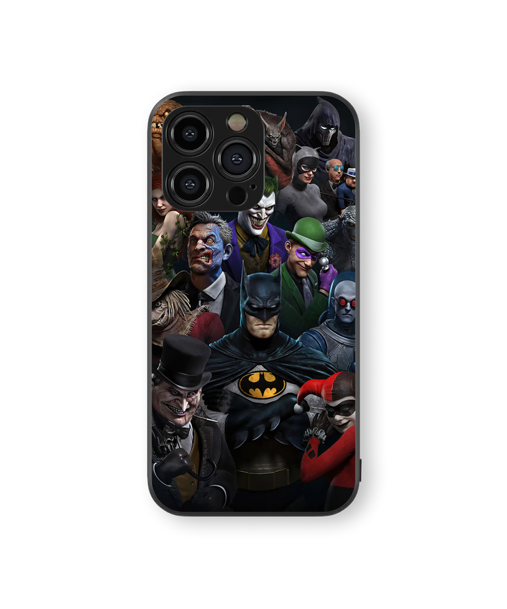Heroic Ensemble Premium Glass Mobile Cover