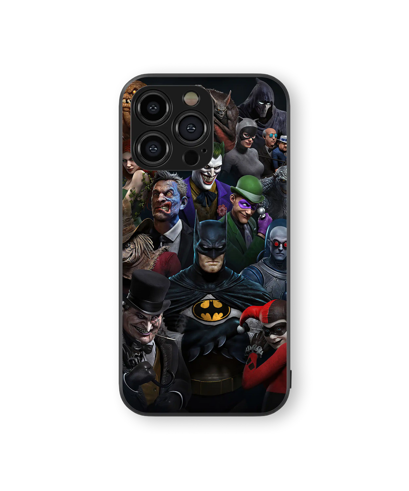Heroic Ensemble Premium Glass Mobile Cover