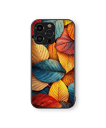 Vibrant Leaves Premium Glass Mobile Cover
