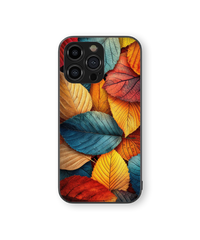 Vibrant Leaves Premium Glass Mobile Cover