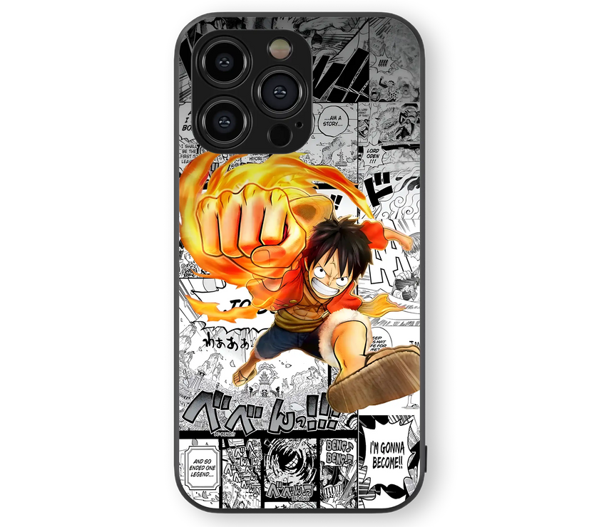 Epic Anime Adventure Premium Glass Mobile Cover