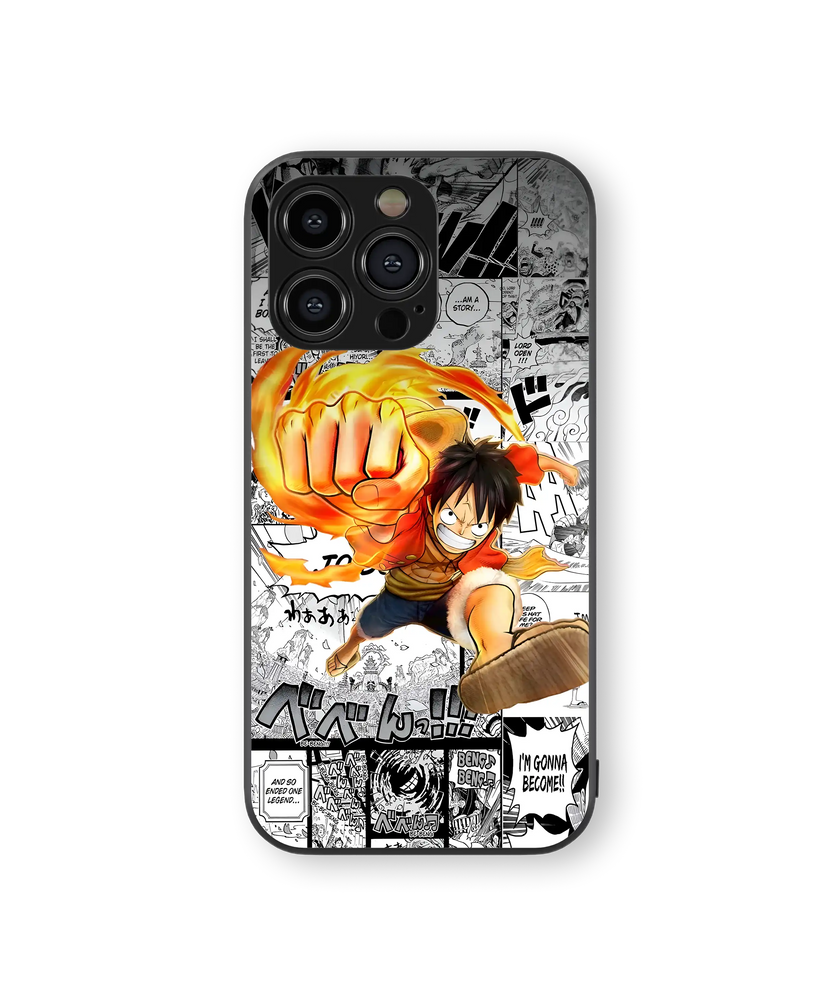 Epic Anime Adventure Premium Glass Mobile Cover
