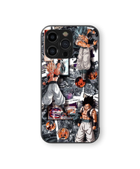 Anime Warrior Saga Premium Glass Mobile Cover