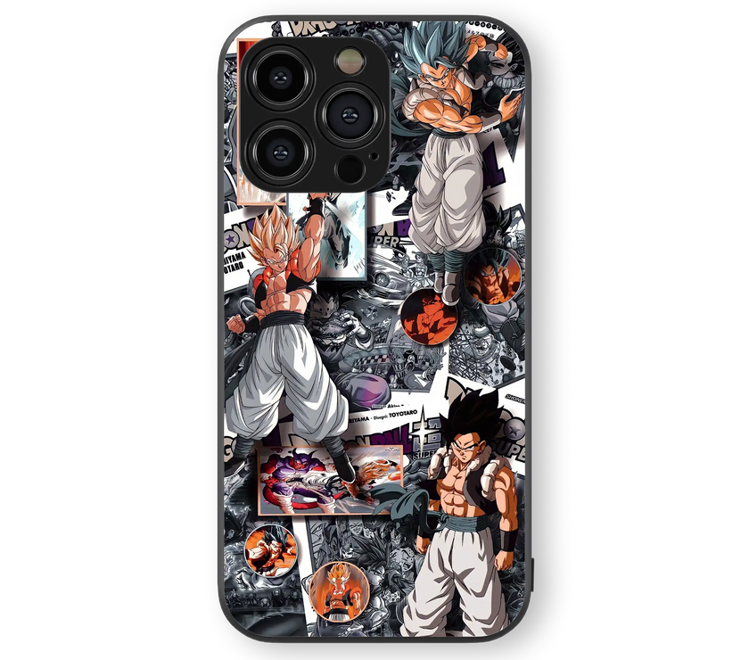 Anime Warrior Saga Premium Glass Mobile Cover