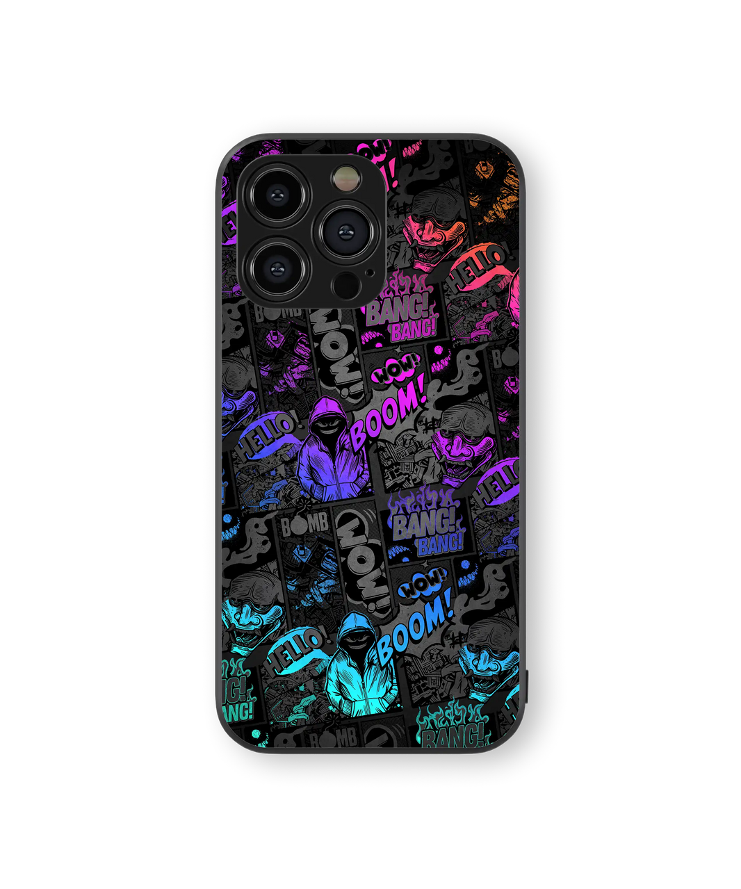 Urban Anime Boom Premium Glass Mobile Cover