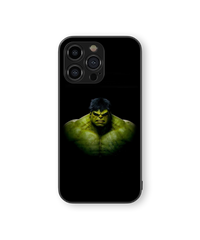 Moody Superhero Premium Glass Mobile Cover