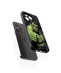 Superhero Power Punch Premium Glass Mobile Cover