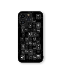 Elemental Elegance Premium Glass Mobile Cover