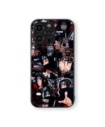 Moody Anime Collage Premium Glass Mobile Cover