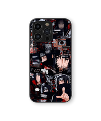Moody Anime Collage Premium Glass Mobile Cover