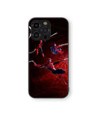 Webbed Hero Premium Glass Mobile Cover