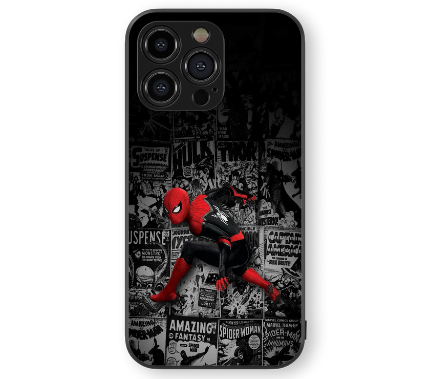 Heroic Vibes Premium Glass Mobile Cover