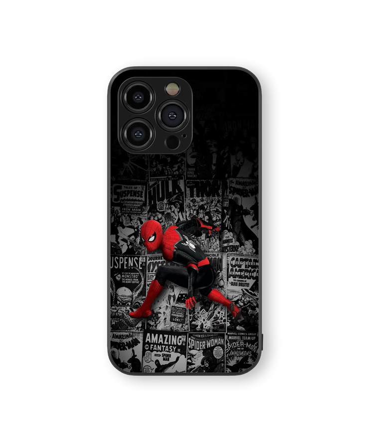 Heroic Vibes Premium Glass Mobile Cover