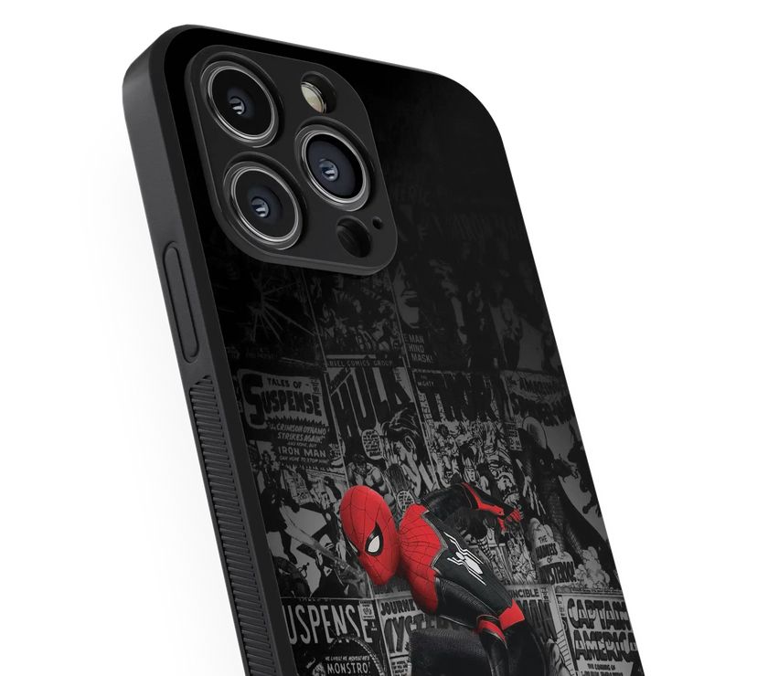 Heroic Vibes Premium Glass Mobile Cover