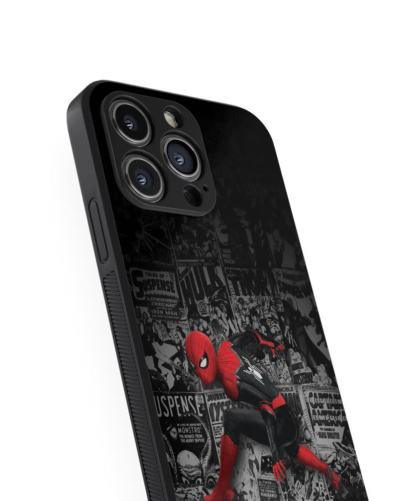 Heroic Vibes Premium Glass Mobile Cover