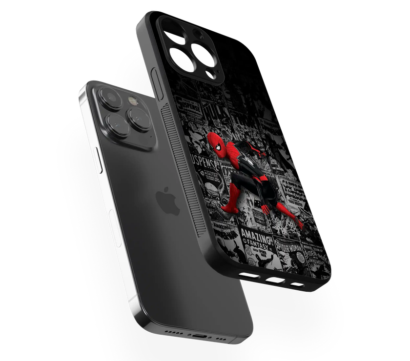 Heroic Vibes Premium Glass Mobile Cover