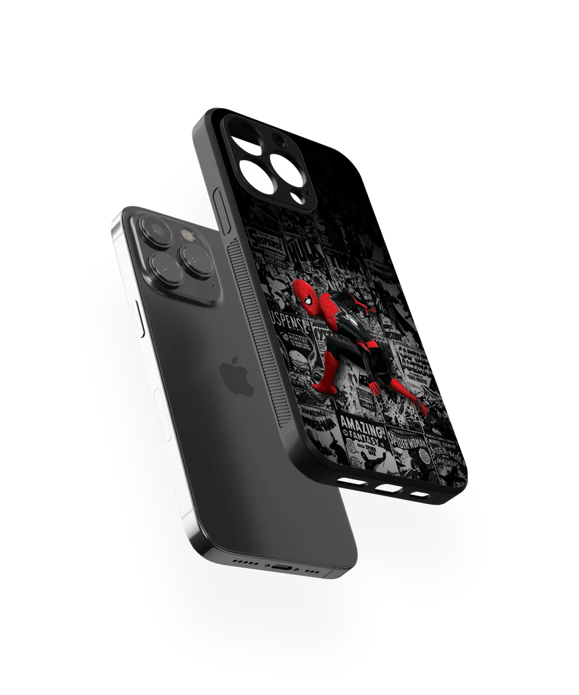 Heroic Vibes Premium Glass Mobile Cover