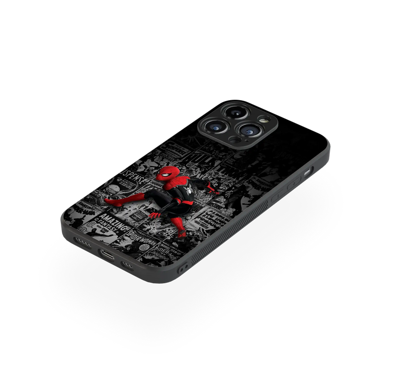 Heroic Vibes Premium Glass Mobile Cover
