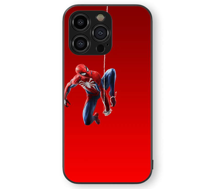 Superhero Swing Premium Glass Mobile Cover
