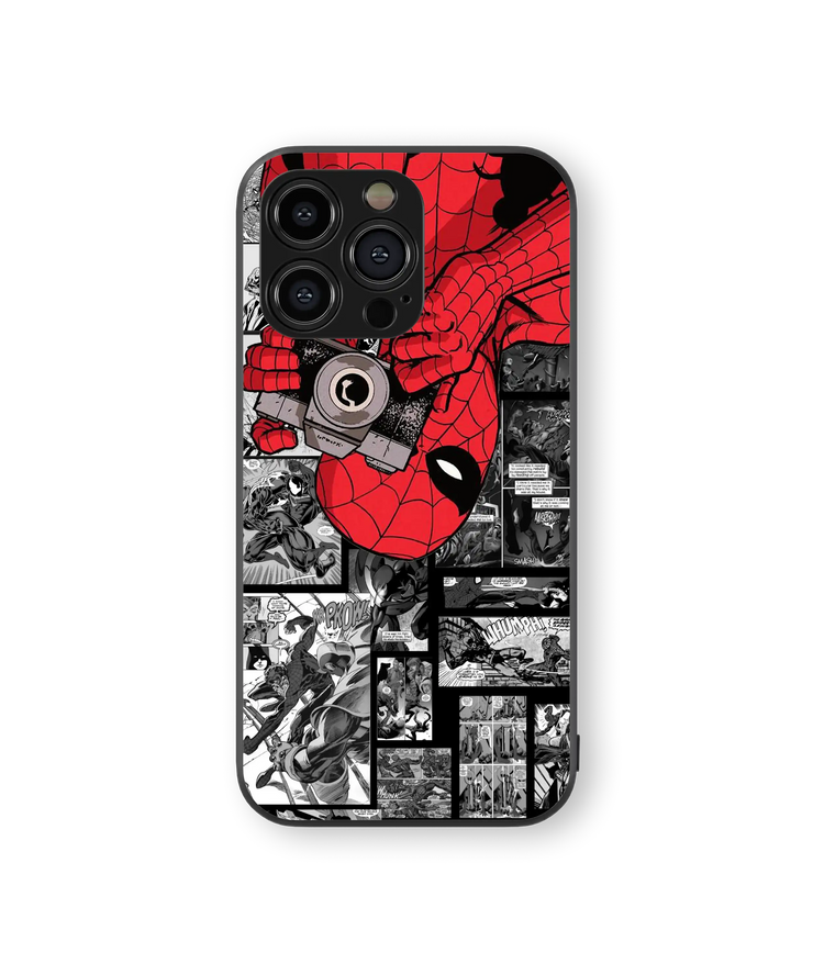 Superhero Comics Premium Glass Mobile Cover