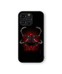 Heroic Web-Slinger Premium Glass Mobile Cover