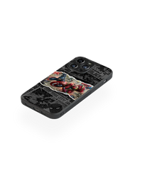 Epic Superhero Clash Premium Glass Mobile Cover