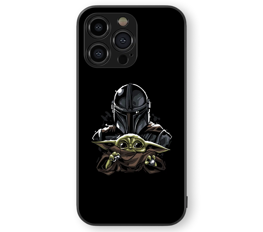 Galactic Duo Premium Glass Mobile Cover