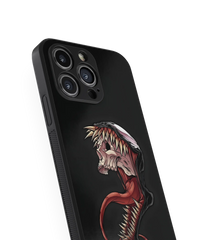 Edgy Skull Premium Glass Mobile Cover
