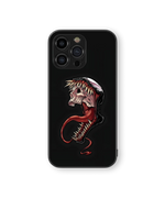 Edgy Skull Premium Glass Mobile Cover