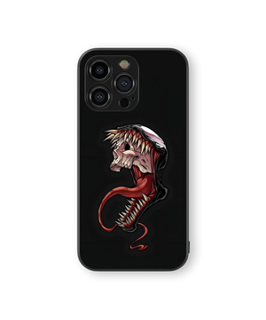 Edgy Skull Premium Glass Mobile Cover